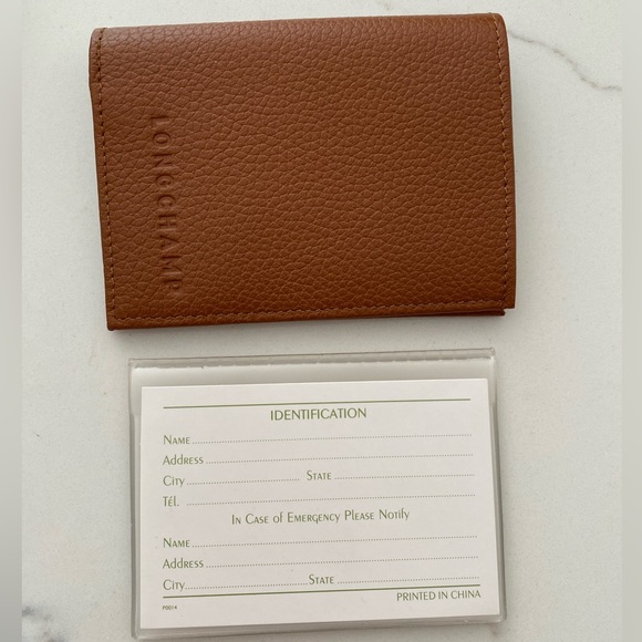 Longchamp LE FOULONNÉ Card holder - Brown - Picture 4 of 5